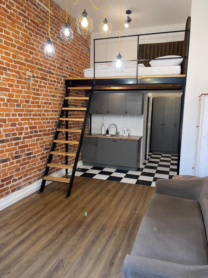 Appartamento Urokliwy Loft W Ncl Kamienica Vabank Nr 18 Łódź Esterno foto