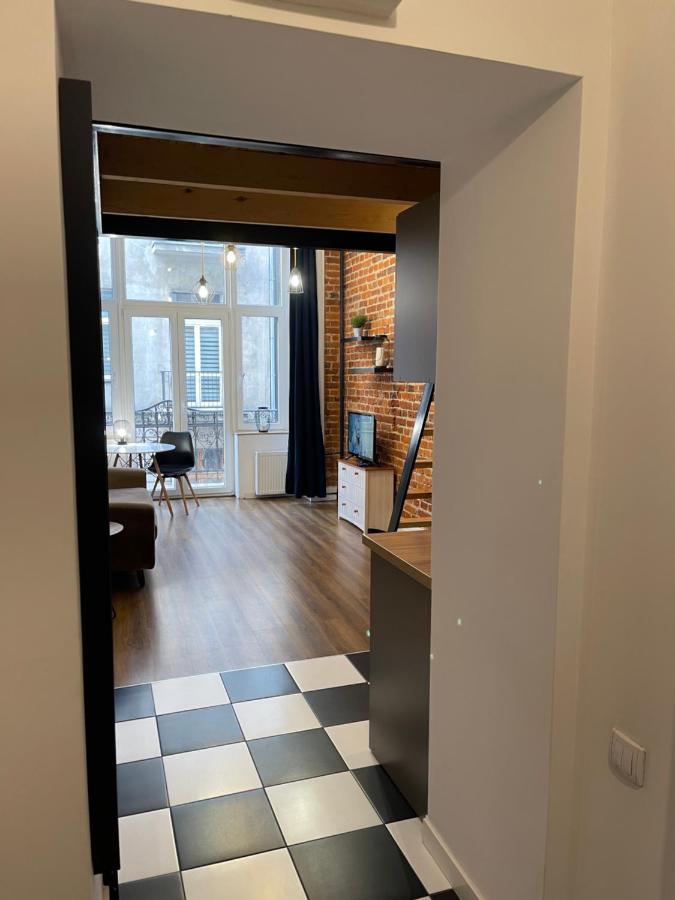 Appartamento Urokliwy Loft W Ncl Kamienica Vabank Nr 18 Łódź Esterno foto